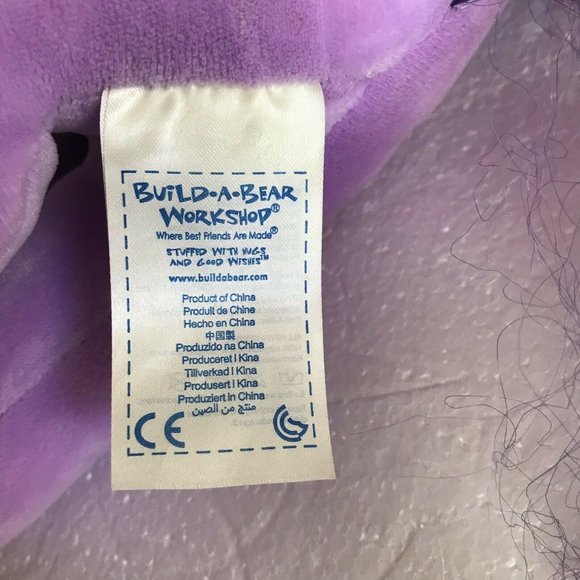 Build Bear Workshop TWILIGHT SPARKLE Purple Unicorn Pegasus My Little Pony Plush - Picture 7 of 12